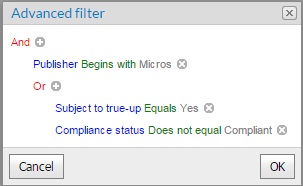 Dialog settings