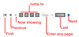 Navigation arrows
